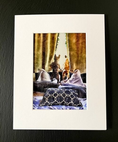 Frenchies notecard